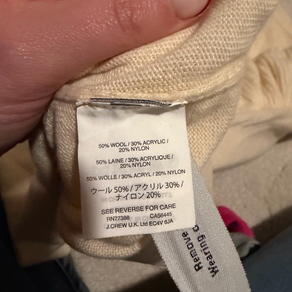 J crew Ruffle Sweater - Picture 3 of 3